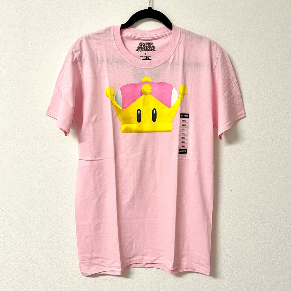 Super Mario Peach Super Crown T-Shirt